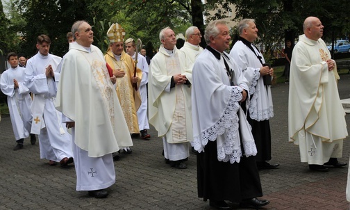 Podczas wspólnego dziękczynienia za plony nie zabrakło także duszpasterzy ewangelickich.