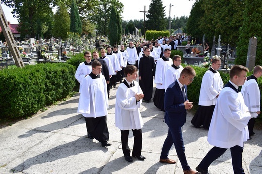 Pogrzeb diakona Mateusza Niemca