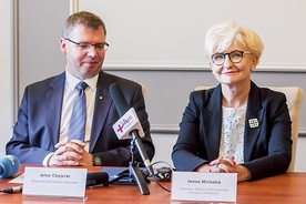 W spotkaniu wzięła udział  wiceminister  Iwona Michałek.