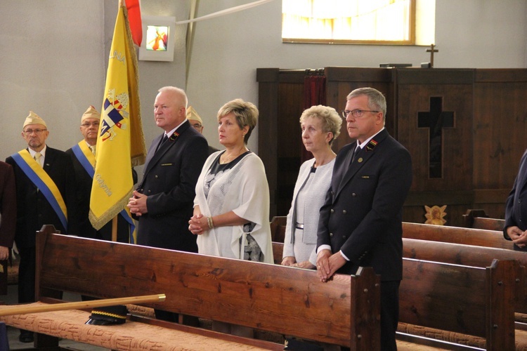 Poświęcenie sztandaru Związku Zawodowego Maszynistów Kolejowych