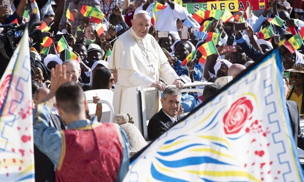 Franciszek podczas audiencji generalnej