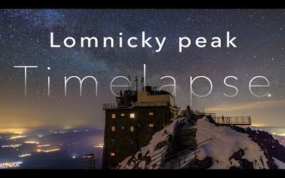 Łomnica Lomnicky peak - Timelapse 4K