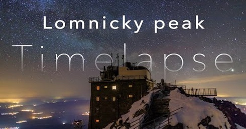 Łomnica Lomnicky peak - Timelapse 4K