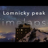 Łomnica Lomnicky peak - Timelapse 4K