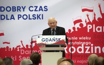 Konwencja PiS w Gdańsku - Jarosław Kaczyński zapowiada budowanie polskiego dobrobytu