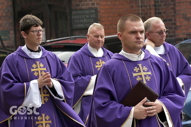 Pogrzeb proboszcza w Jaworzynie Śląskiej