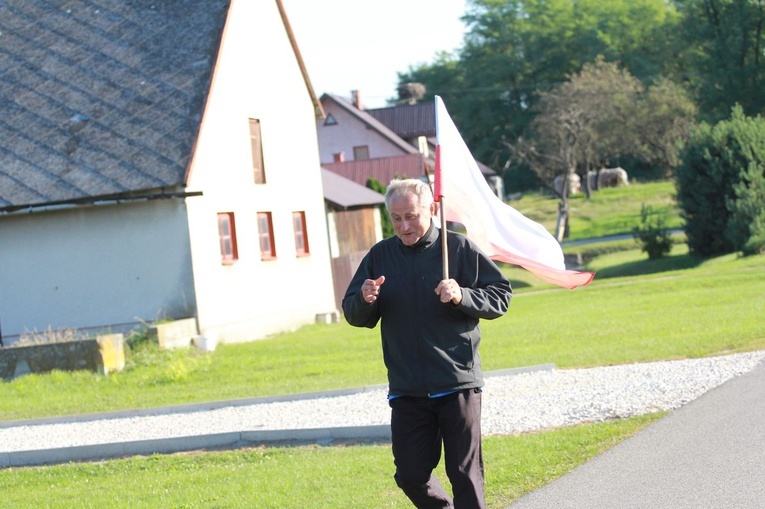 Grupa wyruszająca z Małca