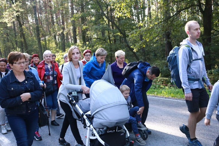 Grupa wyruszająca z Radomyśla Wielkiego