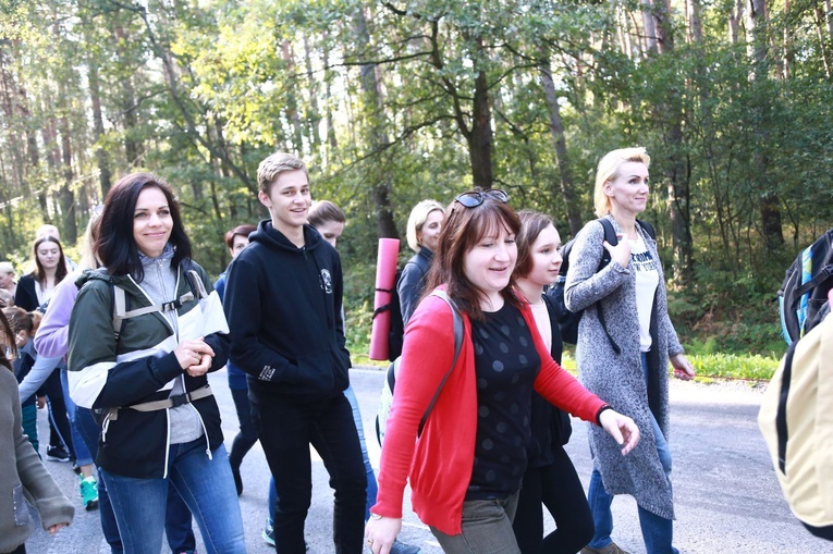 Grupa wyruszająca z Radomyśla Wielkiego