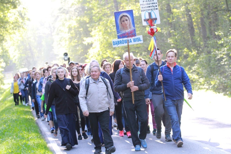 Grupa wyruszająca z Radomyśla Wielkiego