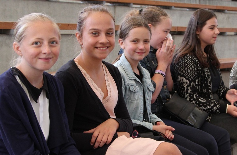 Młodzi w amfiteatrze pod Grojcem w Żywcu - 2019