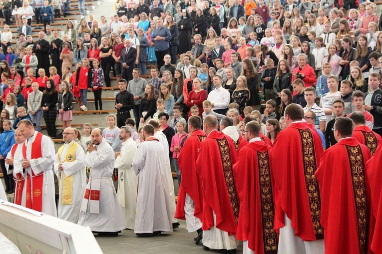 Młodzi w amfiteatrze pod Grojcem w Żywcu - 2019