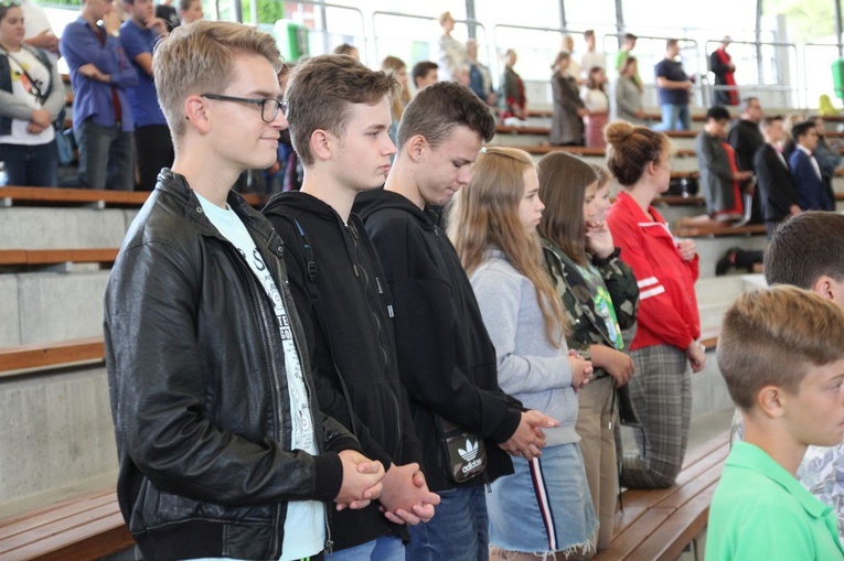 Młodzi w amfiteatrze pod Grojcem w Żywcu - 2019