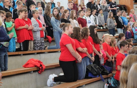 Młodzi w amfiteatrze pod Grojcem w Żywcu - 2019