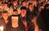 Góra Świętej Anny: Nabożeństwo ze świecami
