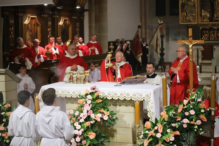 Abp Marek Jędraszewski w Mogile