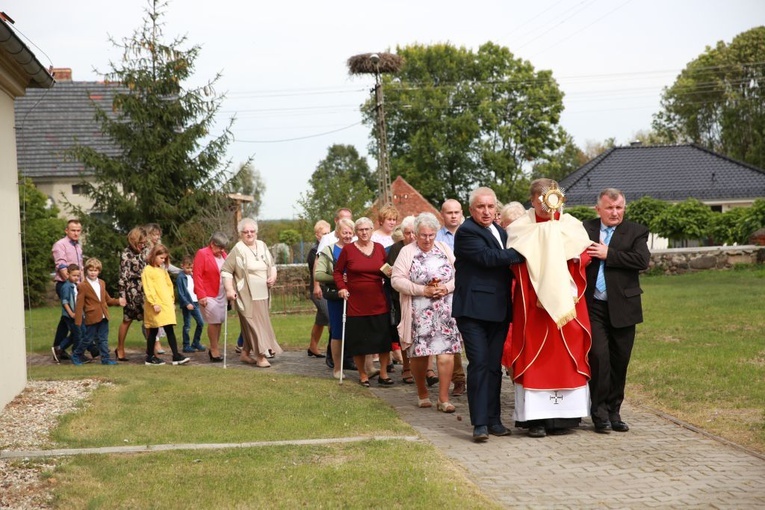 Odpust w kościele w Łagowie