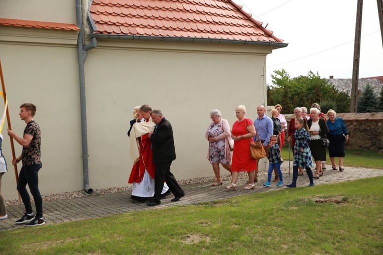 Odpust w kościele w Łagowie