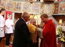 Odpust w kościele w Łagowie