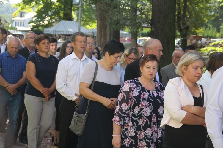 Wprowadzenie relikwii błogosławionych męczenników z Pariacoto do Wielkiej Wsi