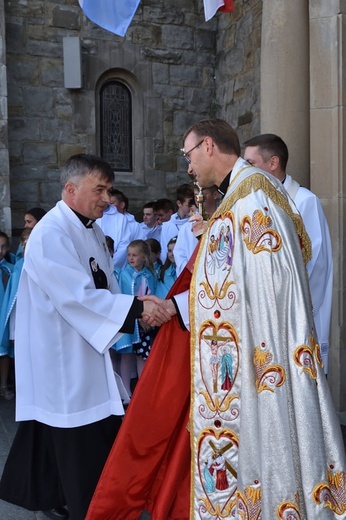 Limanowa. Wielki Odpust Maryjny - dzień 1.