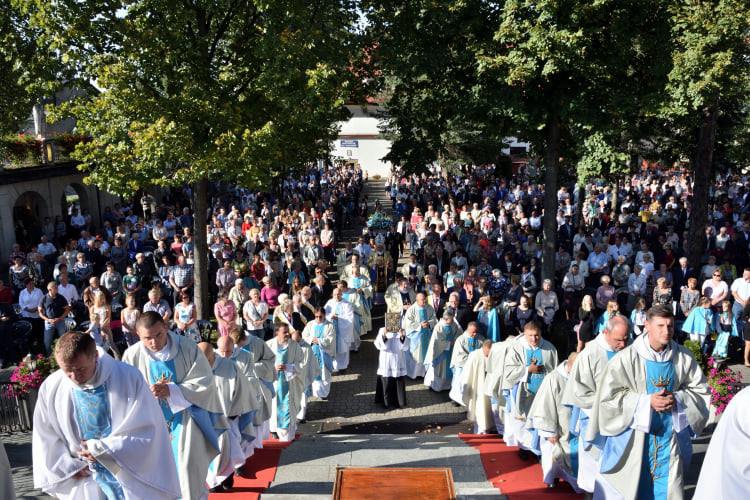 Limanowa. Wielki Odpust Maryjny - dzień 1.