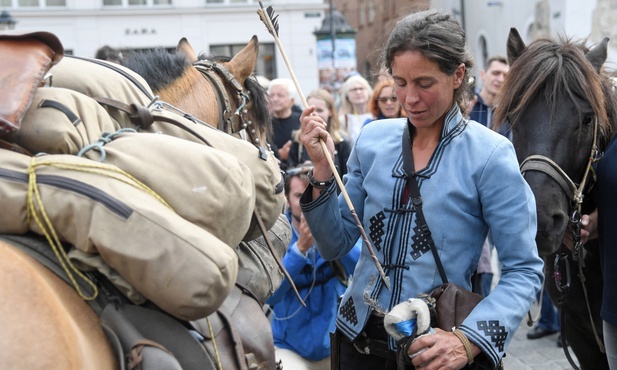 Mongolska strzała w Krakowie