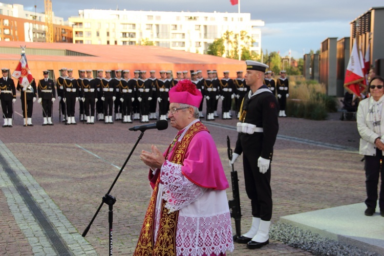 Odsłonięcie pomnika rotmistrza Pileckiego w Gdańsku