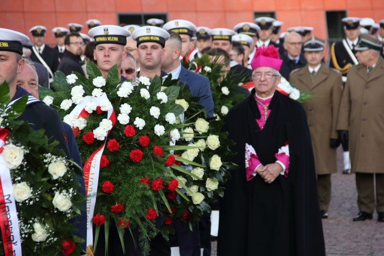 Odsłonięcie pomnika rotmistrza Pileckiego w Gdańsku