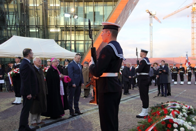 Odsłonięcie pomnika rotmistrza Pileckiego w Gdańsku