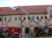 Kraków. Strażacy uratowali klasztor franciszkanów