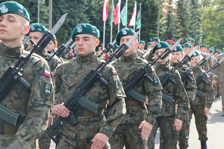 Przysięga wojskowa podchorążych Akademii Wojsk Lądowych 2019