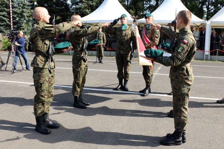 Przysięga wojskowa podchorążych Akademii Wojsk Lądowych 2019