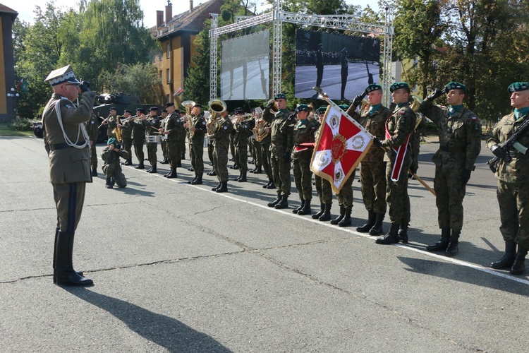 Przysięga wojskowa podchorążych Akademii Wojsk Lądowych 2019