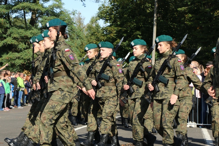 Przysięga wojskowa podchorążych Akademii Wojsk Lądowych 2019