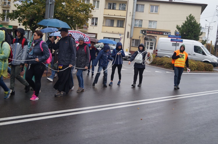 Pielgrzymka katechetów z Mszczonowa do Lutkówki