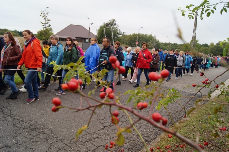 Pielgrzymka katechetów z Mszczonowa do Lutkówki