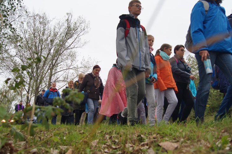 Pielgrzymka katechetów z Mszczonowa do Lutkówki