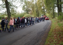 Pielgrzymka katechetów z Mszczonowa do Lutkówki