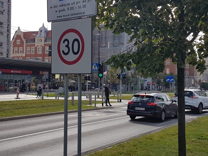 Gliwice. Miasto wprowadza kolejne strefy ograniczonej prędkości