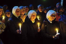 Uczestniczkami wydarzenia były m.in. siostry niepokalanki z Szymanowa.