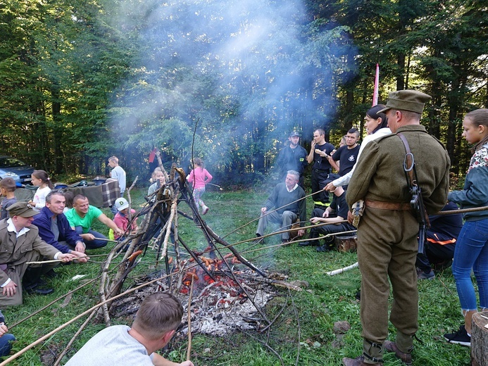 Krzyż partyzancki w Kamionce