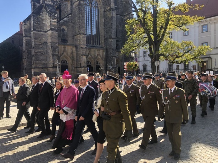 Po Mszy św. odbył się przemarsz na pl. św. Małgorzaty.