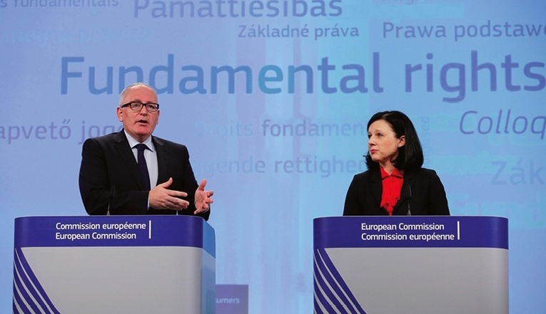 Najbardziej niewygodni dla Polski przyszli unijni komisarze: Czeszka Věra Jourová – komisarz ds. rządów prawa i Frans Timmermans – komisarz ds. europejskiego zielonego ładu.