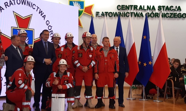 Bytom. Nagrodzono najlepszych ratowników górniczych