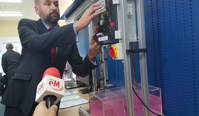 Łaziska Górne. ZSEiU ma Laboratorium Inteligentnego Domu Taurona [ZDJĘCIA]