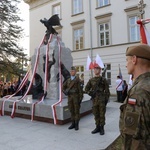 Odsłonięcie pomnika żołnierzy AK