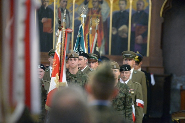 Odsłonięcie pomnika żołnierzy AK