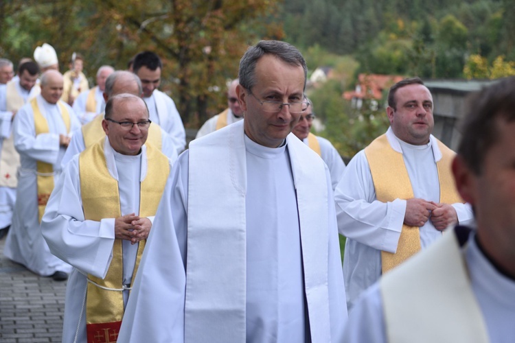 Pielgrzymka Arcybractwa Straży Honorowej NSPJ do Piwnicznej