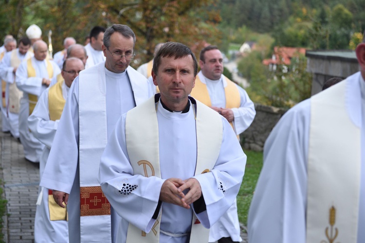 Pielgrzymka Arcybractwa Straży Honorowej NSPJ do Piwnicznej